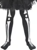 Skelett Zombie - Halloween Strumpfhosen Kinder Produktbild-Vorschau 1