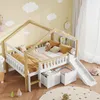 Halfhoogslaper 120x200 cm, kinderbed in de vorm van een Productafbeelding-voorbeeld 12