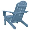 Chaise de jardin Adirondack bois de sapin massif bleu Voir les images du produit 4