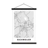 MuchoWow® Textilposter Stadtplan - Eschweiler - Karte - Produktbild-Vorschau 1