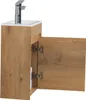 Badplaats Gäste-WC Waschtisch Set Sinta 40 x 22 cm Eiche - Produktbild-Vorschau 3