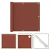 The Living Store Balkon-Sichtschutz Terrakotta-Rot 90x300 Produktbild-Vorschau 6