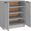 vidaXL Botník Grey Sonoma 59x35x70 cm Dřevěný materiál Náhled obrázku produktu 5
