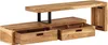 vidaXL TV stolek (118-200) x 30 x 40 cm akátový masiv Náhled obrázku produktu 2