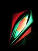 PSYWORK Schwarzlicht 3D StringArt Raute "Neon Cone", 85cm Produktbild-Vorschau 2