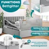 KESSER® Bettgitter Bettschutzgitter Kinderbettgitter für Produktbild-Vorschau 6