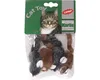 Karlie gatto giocattolo giocare topi 4 pz. catnip peluche Anteprima dell’immagine prodotto 3