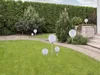 Globo Solarleuchte Kunststoff Silber metallic, 4xLED; 3377 Produktbild-Vorschau 12