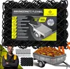 KESSER® Anhängernetz Dehnbar feinmaschig mit Haken | Produktbild-Vorschau 1