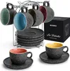 MIAMIO - Espressotassen Set 6 teilig mit Untertassen & Produktbild-Vorschau 1