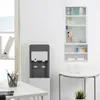 Relaxdays Medizinschrank, Glastür, abschließbar, 5 Fächer, Produktbild-Vorschau 2
