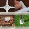 A collage of four images showcasing different features of a pavilion, including its construction, assembly, and outdoor setting. Produktbild-Vorschau