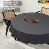 Tischdecke Wachstuch Einfarbig Anthrazit Robust Produktbild-Vorschau 8