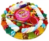 Fruchtgummi süße Einschulungspizza für Girly im Pizzakarton Produktbild-Vorschau 2