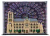 Zwarte vitrine met bedrukte achterwand voor LEGO® 21061 Productafbeelding-voorbeeld 2