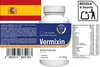 A product shot of a bottle of supplements, with the Spanish flag and nutritional information displayed. Produktbild-Vorschau