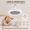 30W stropní ventilátor s osvětlením, 3 barevné teploty, Náhled obrázku produktu 4