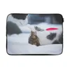 MuchoWow® Laptop Hülle 13 Zoll Katze - Kätzchen - Bettlaken Produktbild-Vorschau 1