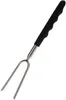 ausziehbare Grillgabel 72 cm Edelstahl silber Produktbild-Vorschau 2