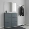 Scarpiera Pisa a 6 ante in grigio metallizzato. Consegnata Anteprima dell’immagine prodotto 8