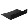 A black metal shelf on a white background. Podgląd zdjęcia produktu