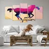 Bild auf Leinwand - Leinwandbild - Pferd Tiere Geometrie Produktbild-Vorschau 6