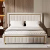 SUNFECILI Polsterbett 180x200 cm,Boxspringbett 180x200,mit Produktbild-Vorschau 3