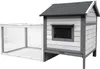 Králikáreň Wiltec svetlosivá 1460 x 750 x 830 mm s voľným Náhľad obrázku produktu 2