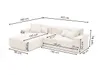 GrainGold Ecksofa L-Form Links Leni - Ecksofa fürs Produktbild-Vorschau 7