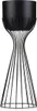 HowHomely | Blumenständer - Metall - Höhe 56 cm - Schwarz - Produktbild-Vorschau 9