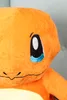 A close-up of a plush toy Charmander's face. Produktbild-Vorschau