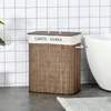 A laundry basket in a bathroom setting. Produktbild-Vorschau