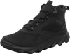 A black hiking boot is shown against a white background. Produktbild-Vorschau