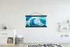 MuchoWow® Textilposter Golf - Meer - Aquarell 120x60 cm mit Produktbild-Vorschau 2