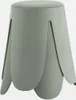 sweeek Hocker, 2er Set, strukturierter Bouclébezug, Seladon Produktbild-Vorschau 2