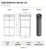 Trubka hrdlová kanalizační PVC Osma KGEM SN4, DN 125 x 3,2 Podgląd zdjęcia produktu 5