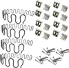 4er Set Sofa Ersatzfedern 20 Zoll mit 8 S-Haken – Hochfeste Produktbild-Vorschau 8