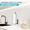 HGMD Küchenrollenhalter - Selbstklebend und/oder gebohrt - Produktbild-Vorschau 5