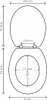 5five Simply Smart WC-Sitz Bamboo, Toilettensitz , Bambus, Náhled obrázku produktu 7