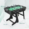 Relaxdays speeltafel, 4-in-1, tafelvoetbal, biljart, Productafbeelding-voorbeeld 4