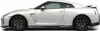 Bburago Plus Nissan GT-R 1:24 weiß metallic Produktbild-Vorschau 11