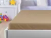 Bettlaken für das Kinderbett Jersey Beige 60 x 120 cm Produktbild-Vorschau 1
