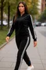 Hochwertiger Damen-Trainingsanzug, Jogginganzug, Produktbild-Vorschau 3