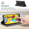 Galaxy M31 Brieftasche Hülle, Retro Kunstledertasche Stand Produktbild-Vorschau 3