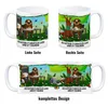 Kaffeebecher mit Faultier im Büro Dschungelmotiv und Produktbild-Vorschau 4