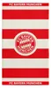 FC Bayern 35381 Handdoek met strepen, 140 x 70 cm, rood/wit Productafbeelding-voorbeeld 2