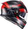 Kask AGV K7 Glimpse, czarny matowy/czerwony, rozmiar M Podgląd zdjęcia produktu 3