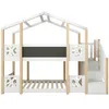 Flieks Letto a castello 90x200cm Letto per bambini con Anteprima dell’immagine prodotto 9
