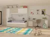 Bett Lev 90x200 cm mit Schrank und Bettschublade - Produktbild-Vorschau 5
