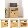 The Living Store Konsolentisch Mexiko-Stil Kiefernholz Produktbild-Vorschau 1
